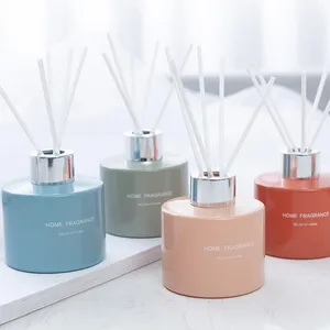 ENO Wholesale Custom Private Label 2025 Luxury Home Decoration Fragrance Oil Air Fresheners Aroma Scented Gift Reed Diffuser thumbnail-2