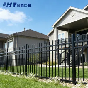 Heavy Duty Security Wall Grill Square Tube Iron Steel Metal Fence thumbnail-1