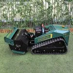 Vigorun Industrial Grade Gasoline Electric Hybrid RC Lawn Mower Robot With 200 Meters Long Distance Control and Flail Cutting thumbnail-2
