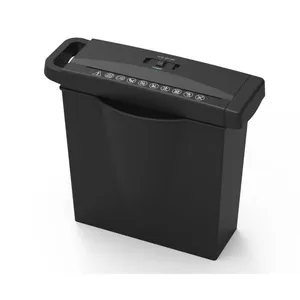 Premium 7L Home Office Paper Shredder 6 Sheets Strip Cut Document Shredding Machine IDPS002 With Electric Power Source thumbnail-1