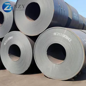 Produced Hot Rolled Steel Coil 4mm 6mm Carbon Steel Coil ST37 Q235b Prime Quality Coils thumbnail-2