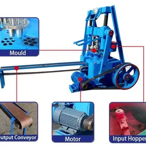 Honeycomb Coal Production Line Smokeless Honeycomb Coal Punching Machine EPC thumbnail-3