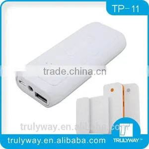 Imitation Leather Design TP-11 5200mAh Portable Mobile Power Bank thumbnail-1