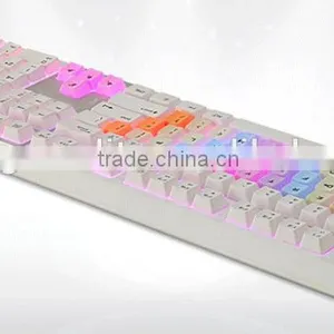 Wired Good Touch Feeling Low Voice Gaming Backlit Mechanical Keyboard thumbnail-5
