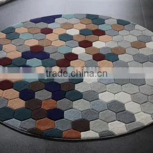 New Design Axminster Non Woven Jacquard Carpet For Hotel YB-A085 thumbnail-2