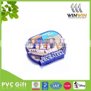 Jerusalem City High Quality 3D Soft PVC Fridge Magnet for Souvenir thumbnail-1