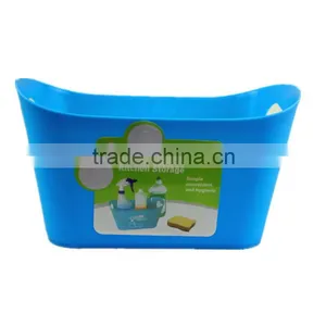 Plastic Carry Basket Multipurpose Storage Box Food Storage Box thumbnail-2