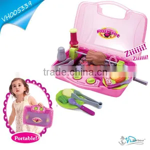 Voice Control Barbecue Toy Set/Kids Cooking Play Set Toys For Kids thumbnail-1