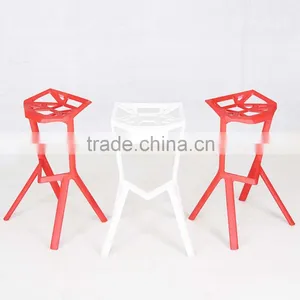 Good Quality Modern PP Plastic Chair Bar Dining Wholesale Coffee Chair Designs thumbnail-2