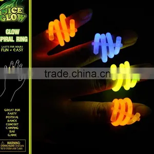 Finger Ring Flashing Novelty Ring for Party Glowing in the Dark Light up Toys thumbnail-2