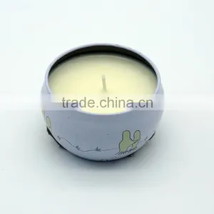 Fashion Massage Candle in Tin Box With Metal Lid thumbnail-1