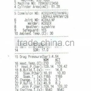 WPR1000 Data Logger for PE Pipe Butt Welding Machine With Printer thumbnail-6