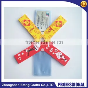Lovely Custom Made Swivel Card Holder With Your Own Logo thumbnail-1