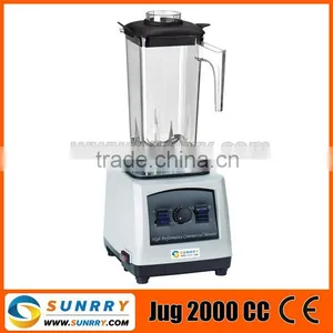 Fruit Blender Machine Motor 1500W Industrial Fruit Blender Jug Capc.2000CC Fruit Juicer Blender for CE (SY-BL15F SUNRRY) thumbnail-1
