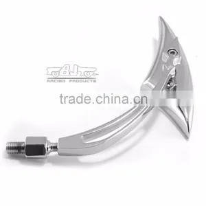 BJ-RM-036 Motorcycle Part Manufacturers Blade Style Universal Black CNC Motorcycle Mirrors for Harley thumbnail-3