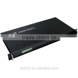 Professional HDMI 8x8 Matrix Switcher With Built-in HDCP and EDID Management thumbnail-3