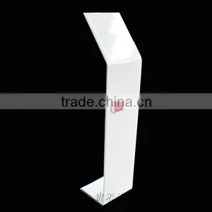 Acrylic Brochure Stand, Magazine Shelf, Magazine Display Shelf Acrylic Sign Stand thumbnail-1