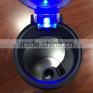 LED Portable Car Ashtray With Extinguish Plate thumbnail-4