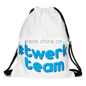 High Quality Custom 3D Print Wholesale Polyester Fabric Folding Shopping Bag thumbnail-6
