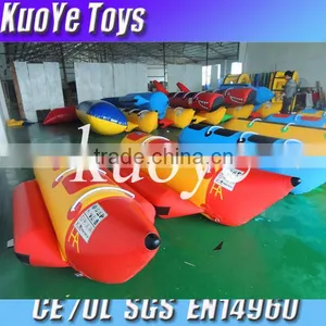 0.9mm Pvc Inflatable Towable Banana Boat thumbnail-1
