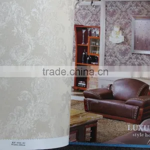Textile Wall Fabric Made of Jacquard Polyester thumbnail-1