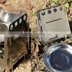 2015 New Arrived Pocket Stainless Steel Wood Camping Stove thumbnail-4