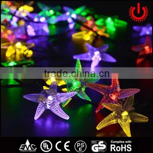 2016 New Energy Conservation and Environmental Protection Starfish Solar Lights thumbnail-1