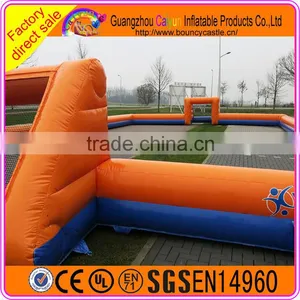 2016 Hot Outdoor Inflatable Sport Games Football Field/ Pitch for Adults thumbnail-2