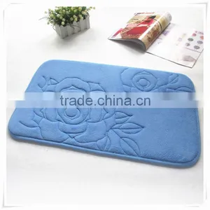 50x80cm Machine Washable Embossed Bath Mat thumbnail-1