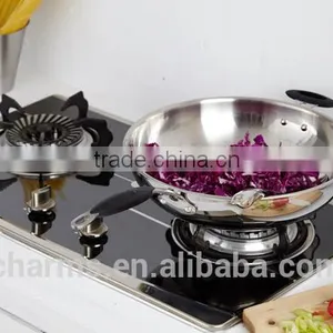 Non Stick Stainless Steel Frying Pan Cookware thumbnail-3
