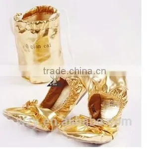 New Style Belly Dancing Shoes PU Girls Belly Shoes thumbnail-1
