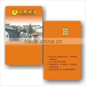 ISO 7810 4442 4428 Plastic Contact Chip Card thumbnail-3