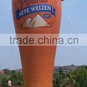 Cheap High Quality Advertising Inflatable Beer Bottle / Cup for Sale thumbnail-1