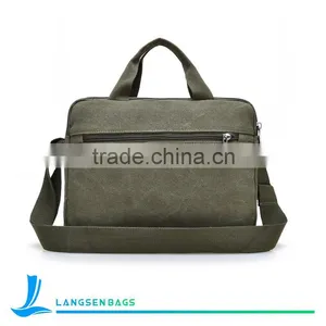 Durable Men Canvas Sling Bag Messenger Bag Laptopbags thumbnail-3