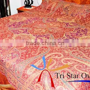 100% Wool Jacquard Bedspreads thumbnail-1