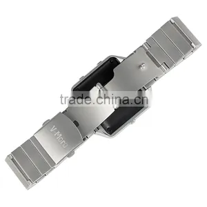 Luxury Stailess Steel Strap For Fitbit Blaze Smart Watch Band Link Bracelet Quality Choice thumbnail-3