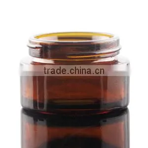 Amber Glass Cream Jar Cheap Price 20g 30g 50g thumbnail-1