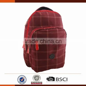 Hot Sales Cotton School Bags Backpack for Girls thumbnail-1