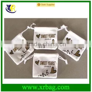 Promotional Fashion Flannelette Gift Cell Phone Drawstring Bag thumbnail-1