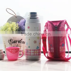 Stainless Steel Children Thermos Flask,Children Vacuum Thermos Flask With 2 Cups thumbnail-2