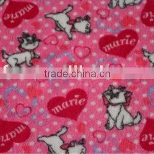 Rabbit Print Coral Fleece Fabric thumbnail-1