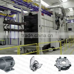 Hanger Pass Through Type Continuous Shot Blasting Machine thumbnail-3