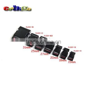 Plastic Strong Side Release Buckle For Backpack Straps Travel Bags Luggage #FLC331 thumbnail-1