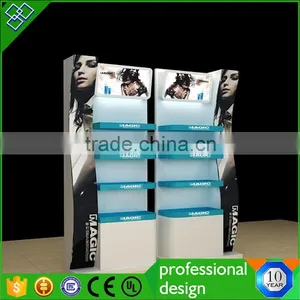 Acrylic Make Up Display Trade Show Stand Store Design For Cosmetics thumbnail-3