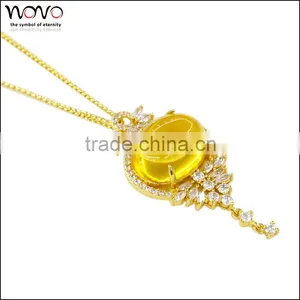 Wholesale Stock Plating Gold Brass Good Quality Necklace Design thumbnail-2