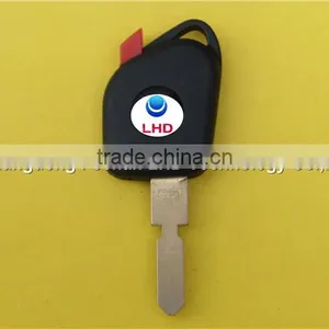 Transponder Chip Key Casing Shell Cover With Red Plug 406 Blade for Peugeot thumbnail-2