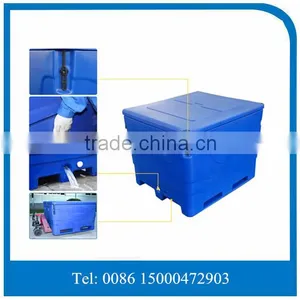 SCC Sell Marine Cooler Box 1000 Litres, Plastic PE Fish Box Made by Roto Moulding thumbnail-3