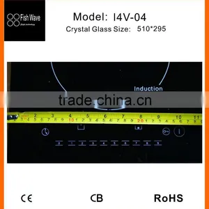 China Supplier Home Appliance 30cm 2 Zones Induction Cooker With Digital Temperature Control thumbnail-6