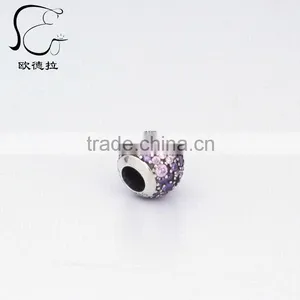 925 Sterling Zircon Silver Zodiac Pendants thumbnail-3