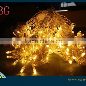 9.8feet 300 LED Curtain Lights 8modes Linkable Warm White Christmas Curtain String Fairy Wedding Lights for Home Window Deco thumbnail-1
